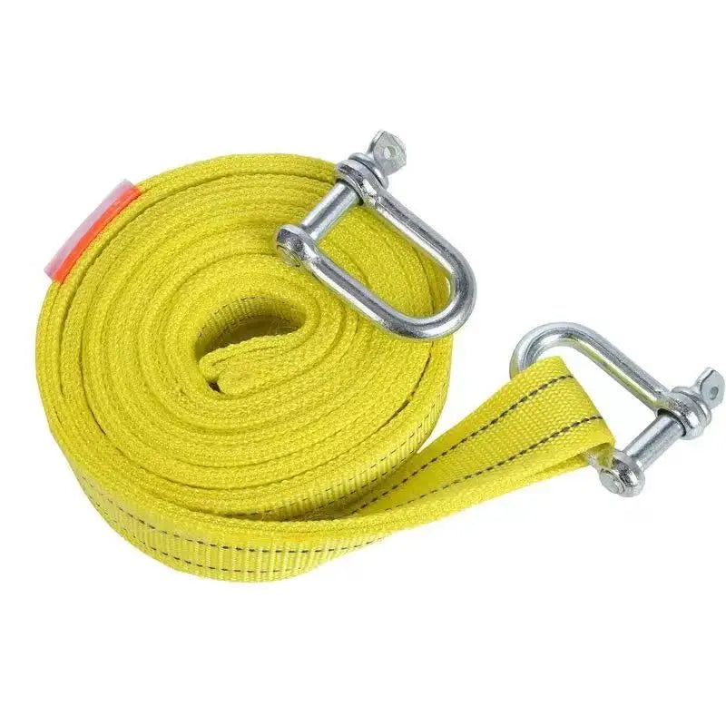 Polyester Tow Strap with Loop Ends, 4.8 m (15.7 ft), 5 Ton Rating, for Emergency Towing and Off Road Use