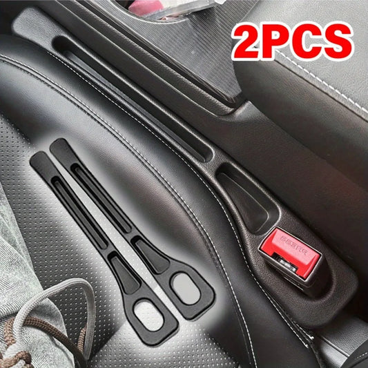 2-Piece Car Seat Gap Filler — Between-Seat Console Organizer