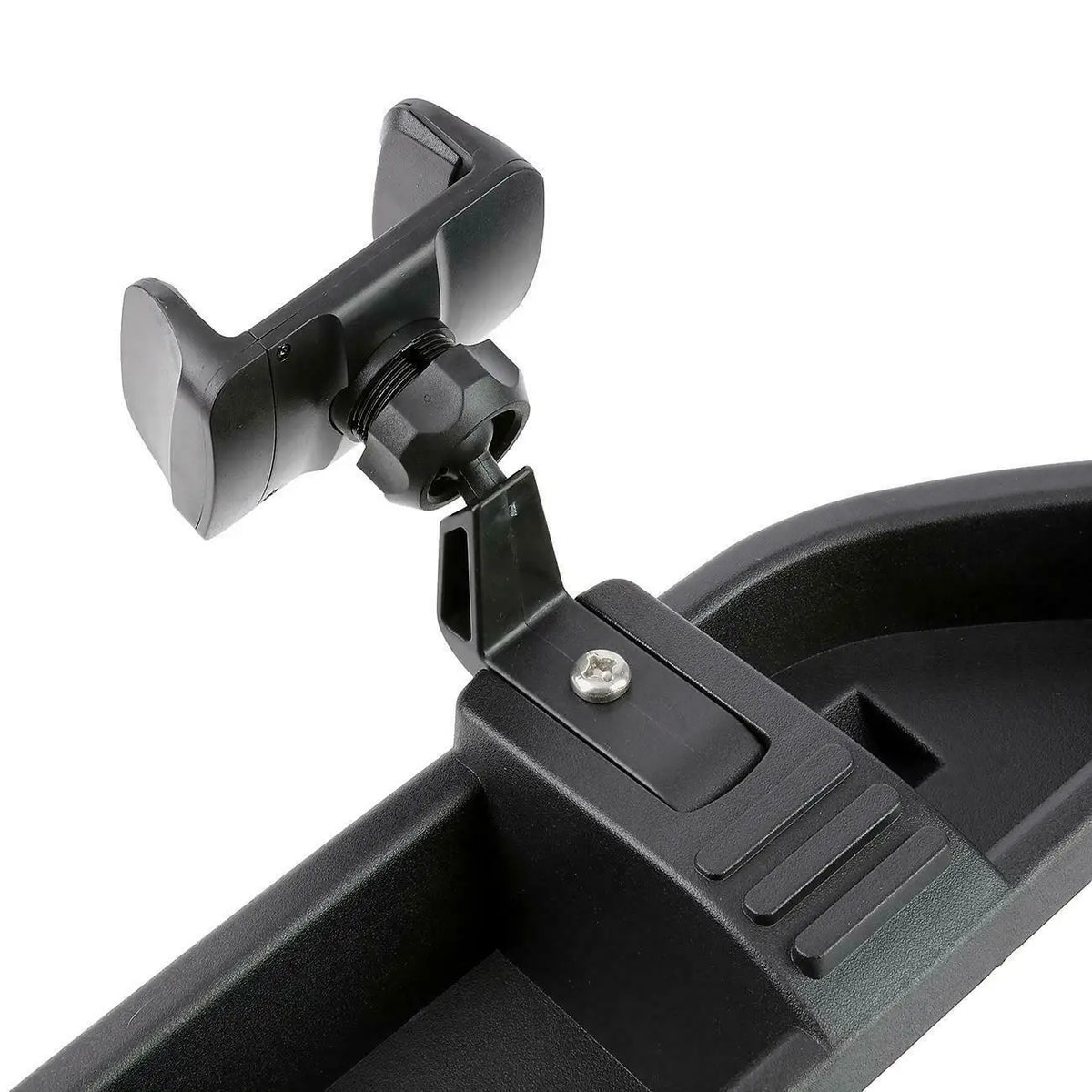 Dash Storage Tray for Jeep Wrangler 2018-2022 (JL), Black Organizer Box with Ball Mount for a Phone Holder