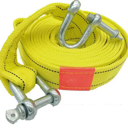 Polyester Tow Strap with Loop Ends, 4.8 m (15.7 ft), 5 Ton Rating, for Emergency Towing and Off Road Use