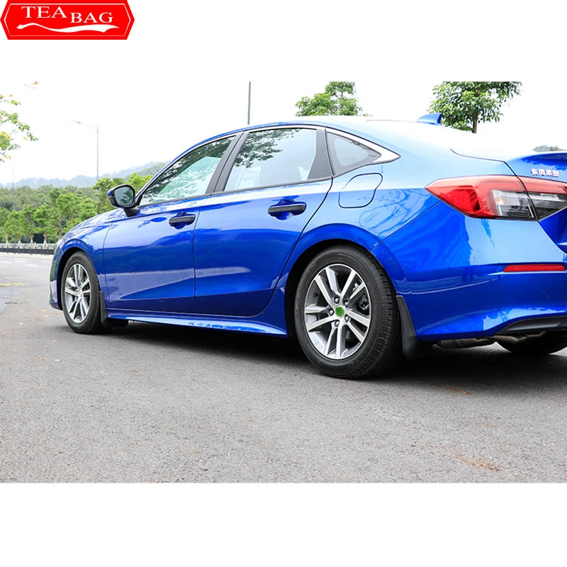 Mud Flaps for Honda Civic 2022 (11th Gen), Set of 4 Front and Rear Splash Guards