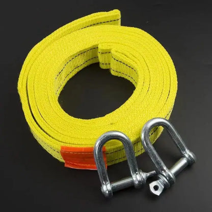 Polyester Tow Strap with Loop Ends, 4.8 m (15.7 ft), 5 Ton Rating, for Emergency Towing and Off Road Use