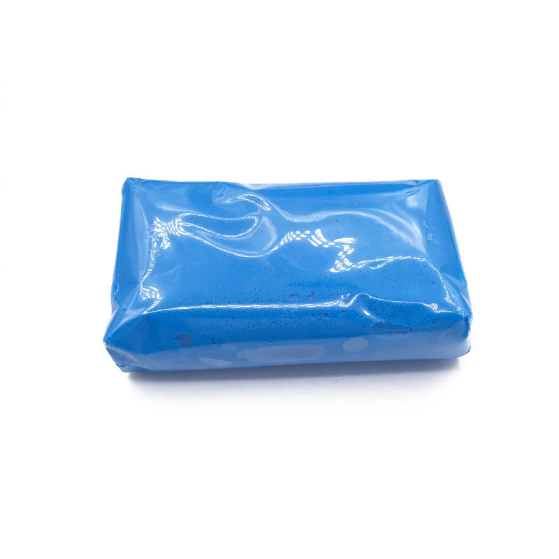 Detailing Clay Bar for Car Paint, 100 g Blue Clay that Removes Overspray, Rail Dust and Brake Dust Before Waxing