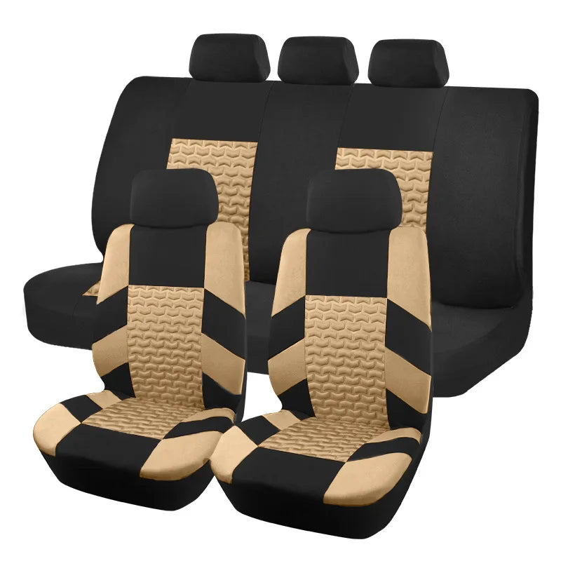 Flocking Cloth Car Seat Covers for Hyundai Tucson 2022-2026 (NX4), 9-Piece Set, Soft Velvet-Feel Fabric in 7 Colors