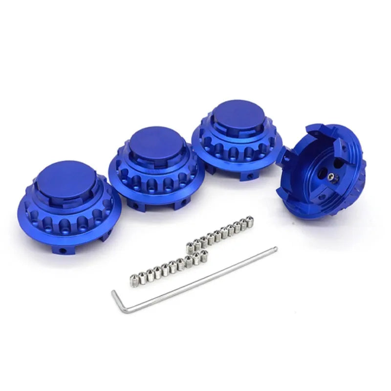 Wheel Center Caps for Toyota Camry, Corolla, Avalon and Matrix, 62mm Set of 4 with Metal Snap Rings, 5 Colors
