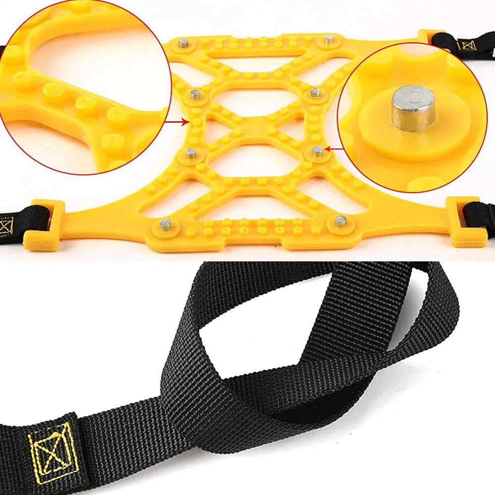 TPU snow chain strap and buckle