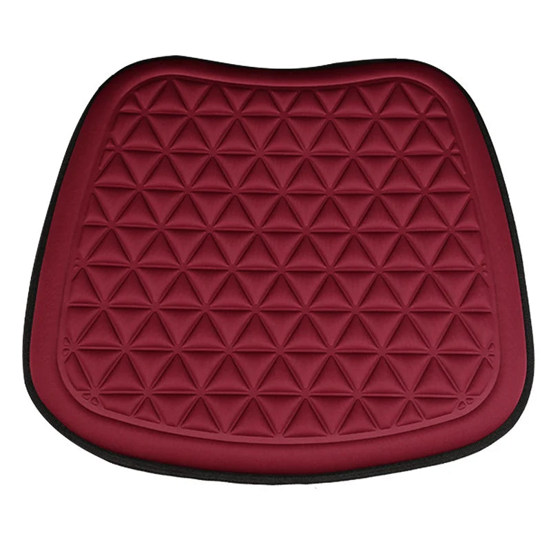 Red 3D embossed seat pad