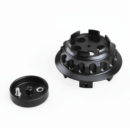 Wheel Center Caps for Toyota Camry, Corolla, Avalon and Matrix, 62mm Set of 4 with Metal Snap Rings, 5 Colors