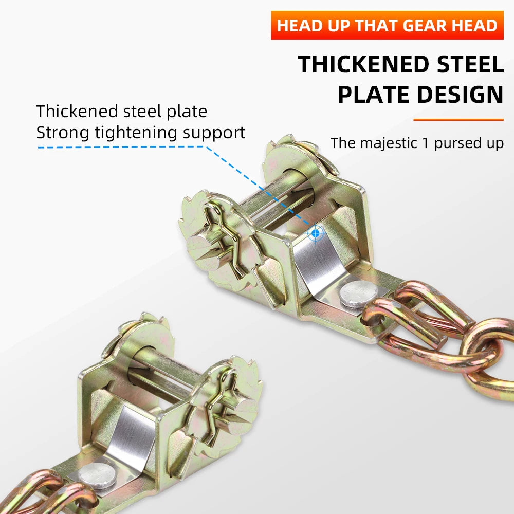 Thickened steel buckle plate