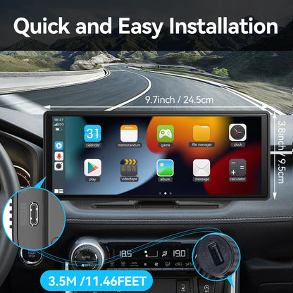 Quick installation on the dashboard