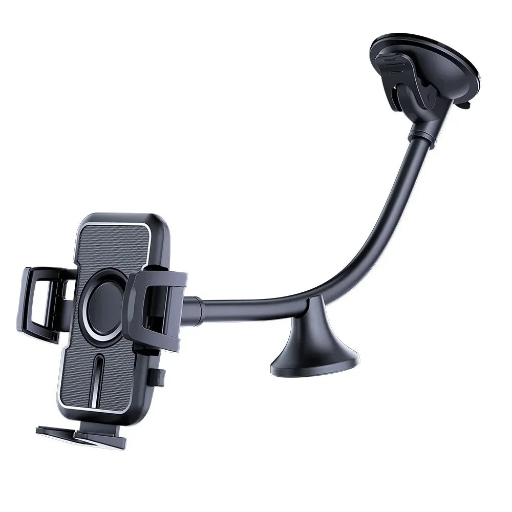 Bottom Mount style: suction cup below the phone cradle
