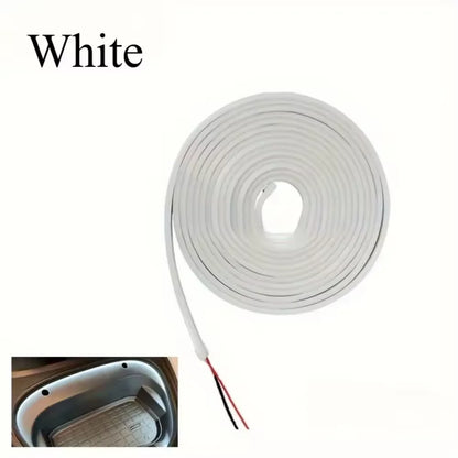 Automatic LED Trunk Light Strip, Tailgate and Frunk Light that Turns On When Opened, Flexible and Waterproof, 2, 4 or 6 m, 5 Colors