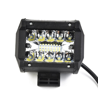 12V 60W LED Work Light, Spot and Flood Combo Beam, Die-Cast Housing with Adjustable Bracket, for Trucks, SUVs, ATVs and UTVs