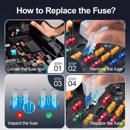 How to replace a car fuse in four steps