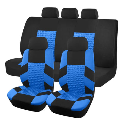 Flocking Cloth Car Seat Covers for Hyundai Tucson 2022-2026 (NX4), 9-Piece Set, Soft Velvet-Feel Fabric in 7 Colors