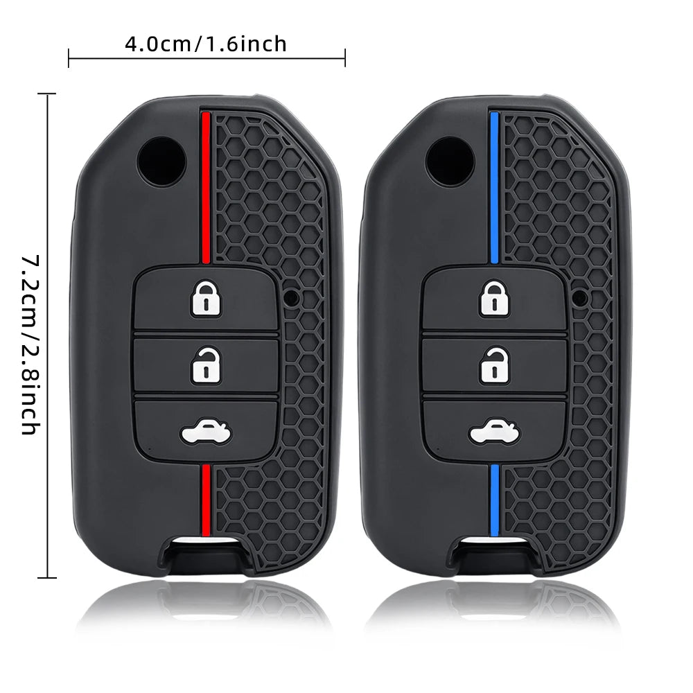 Honda 3-button flip key cover — photo 6