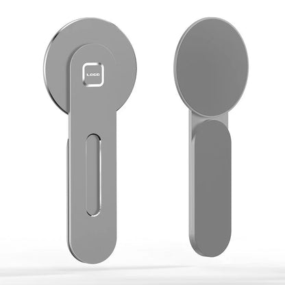 Foldaway Magnetic Phone Mount for Tesla Model 3 and Model Y, Aluminum Alloy Holder with 90-Degree Rotation, 15W Wireless Charging Option