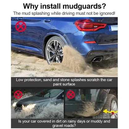Mud Flaps for Honda Civic FL Liftback 2022-2026 (11th Gen), Lightweight ABS Front and Rear Mudguards
