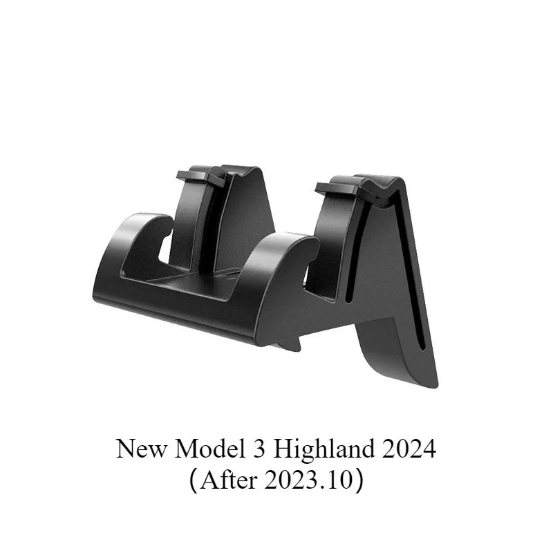 Liquid Silicone Vent Phone Mount for Tesla Model 3 and Model Y, Also a Hook and Sunglass Clip, Highland and Juniper Version Available