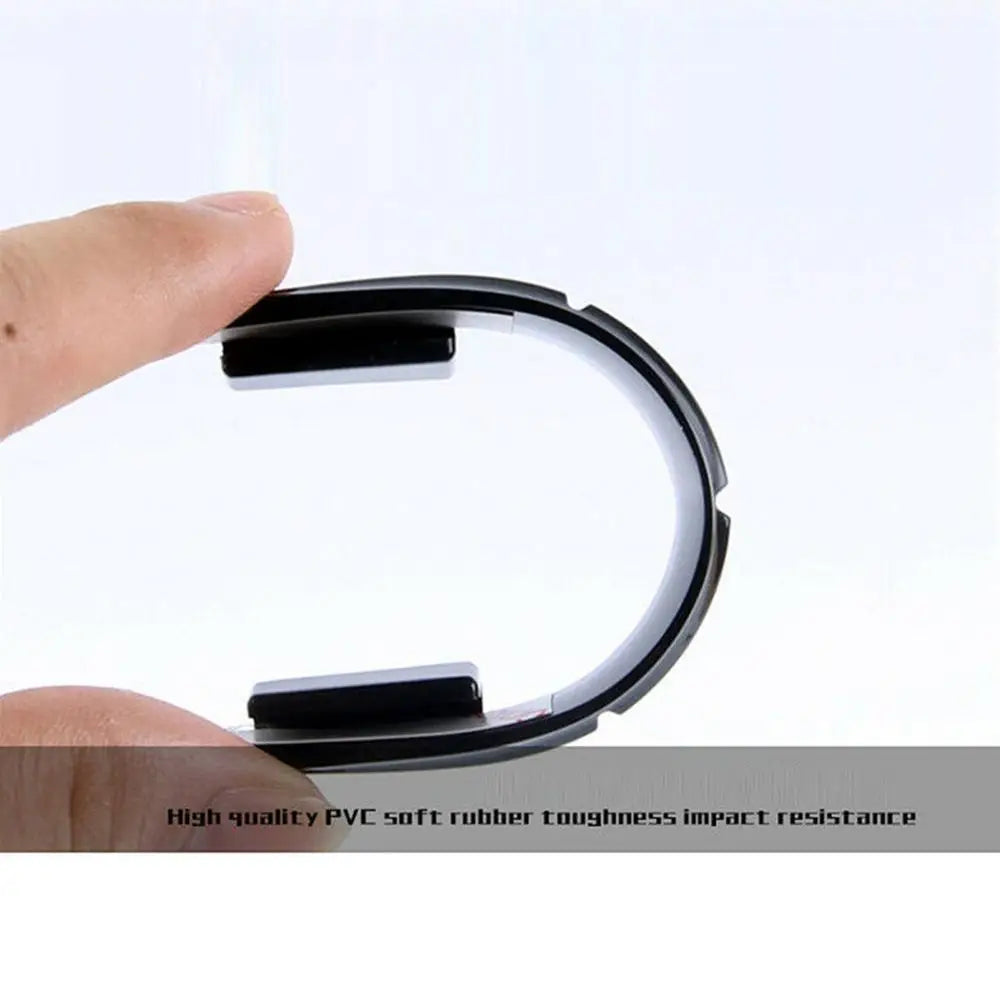Car Door Edge Guard Strips, 4 Pack Stick-On PVC Door Protectors Against Scratches and Small Knocks, Universal Fit, Black or Clear