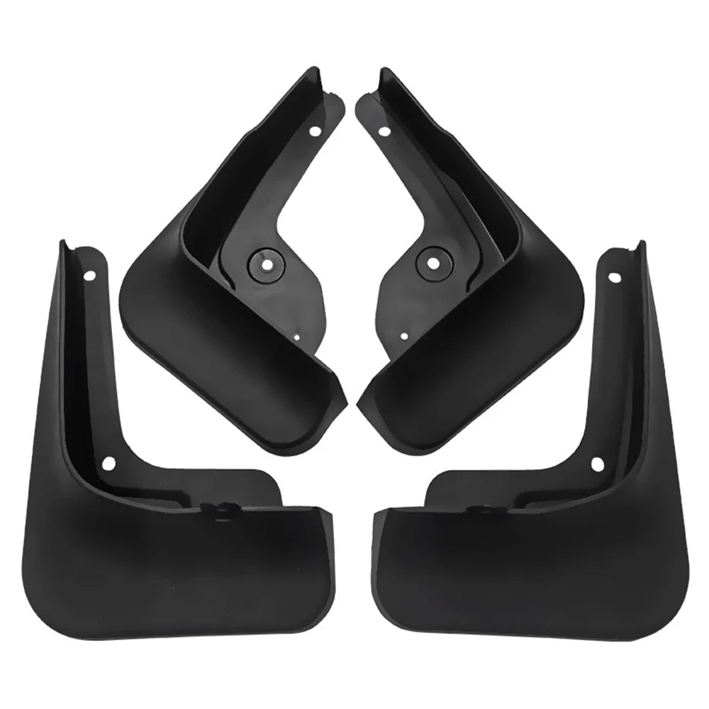 Mud Flaps for Hyundai Tucson 2022-2024 (NX4), Set of 4 Black Splash Guards, Mount with the Car's Existing Screws