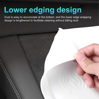 Silicone Charging Pad Mat for Tesla Model 3 Highland 2024-2026 and Model Y Juniper 2025-2026, 9.1 x 7.1 in Non-Slip Mat, 3 Colors