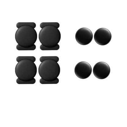 Bluetooth Item Tracker Tags, 4 Pack, Works with the Find My App on iPhone, Magnetic Silicone Cases for Keys, Bags, Bikes and Cars