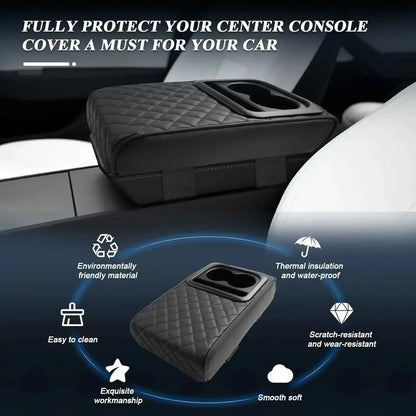 Armrest cushion with cup holders — photo 4