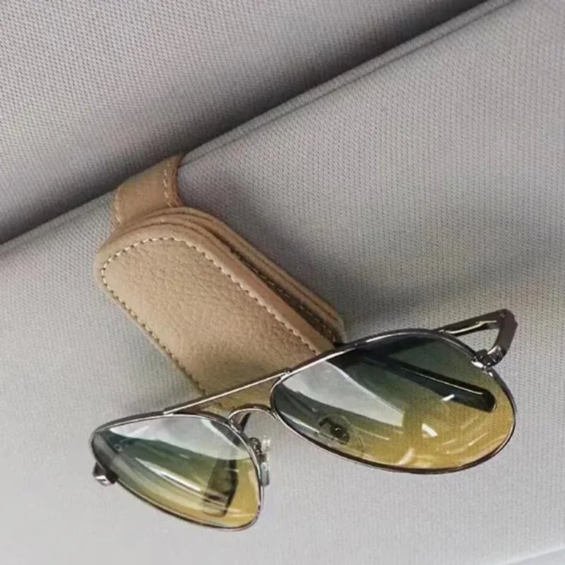 Magnetic Car Visor Sunglasses Holder — No-Tool Clip Mount