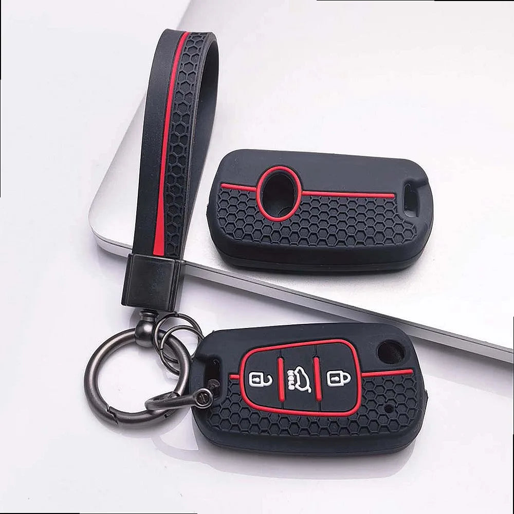 Hyundai 3-button flip key cover — photo 2
