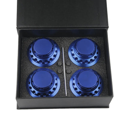 Wheel Center Caps for Toyota Camry, Corolla, Avalon, Sienna and More, 62mm Aluminum, Set of 4, 5 Colors