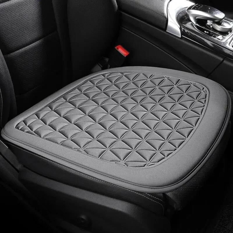Gray 3D embossed seat pad