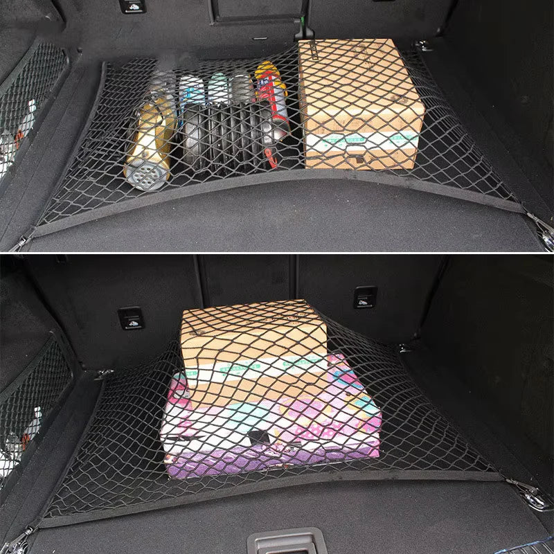 Nylon Mesh Cargo Net for Hyundai Tucson 2022-2024 (NX4), Trunk Luggage Net in 4 Sizes up to 47.2 x 27.6 in