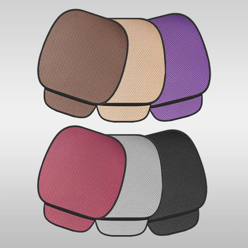 Ice silk seat cushions in several colors