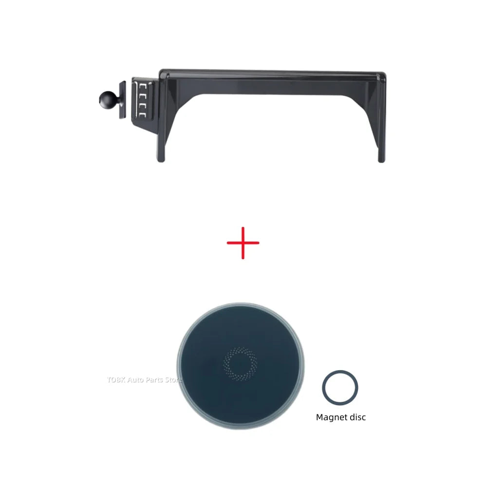 Magnetic Phone Mount for Toyota RAV4 2019-2023 (XA50) with 8-Inch Screen, Screen Base, Magnetic Holder or 15W Magnetic Wireless Charger