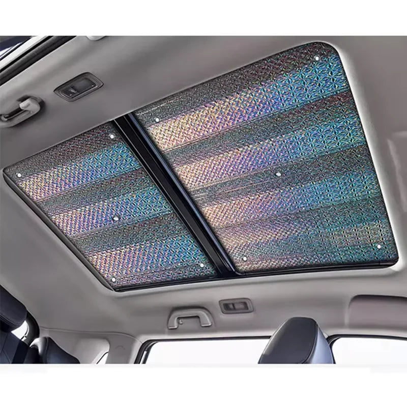 Full Coverage Sunshade Set for Hyundai Tucson 2022-2024 (NX4), Reflective Aluminum Foil for Windshield, Windows and Sunroof
