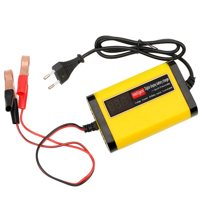 Battery charger with EU plug