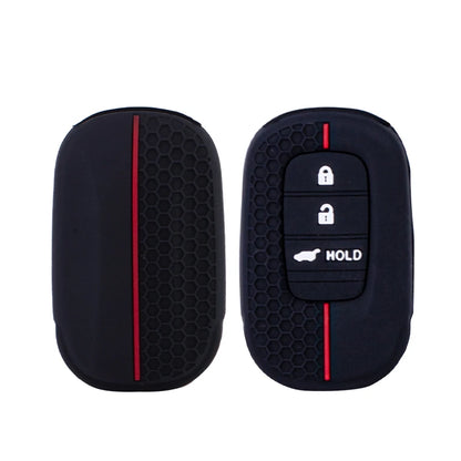 Key Fob Cover for Honda Civic 11th Gen Remote Keys, Soft Silicone Case in 3, 4, 5 and 6-Button Versions