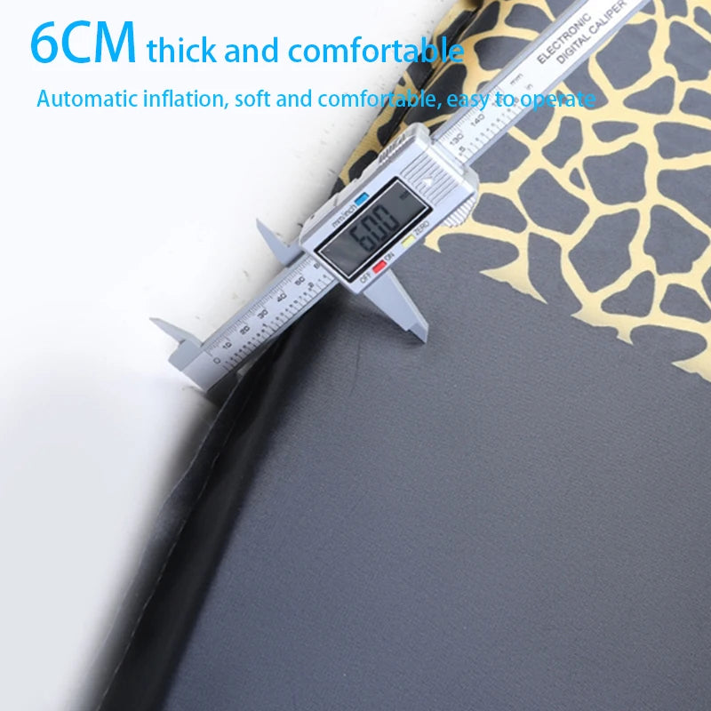 Mattress is about 6 cm thick