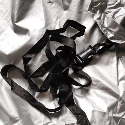 Wind straps of the car cover
