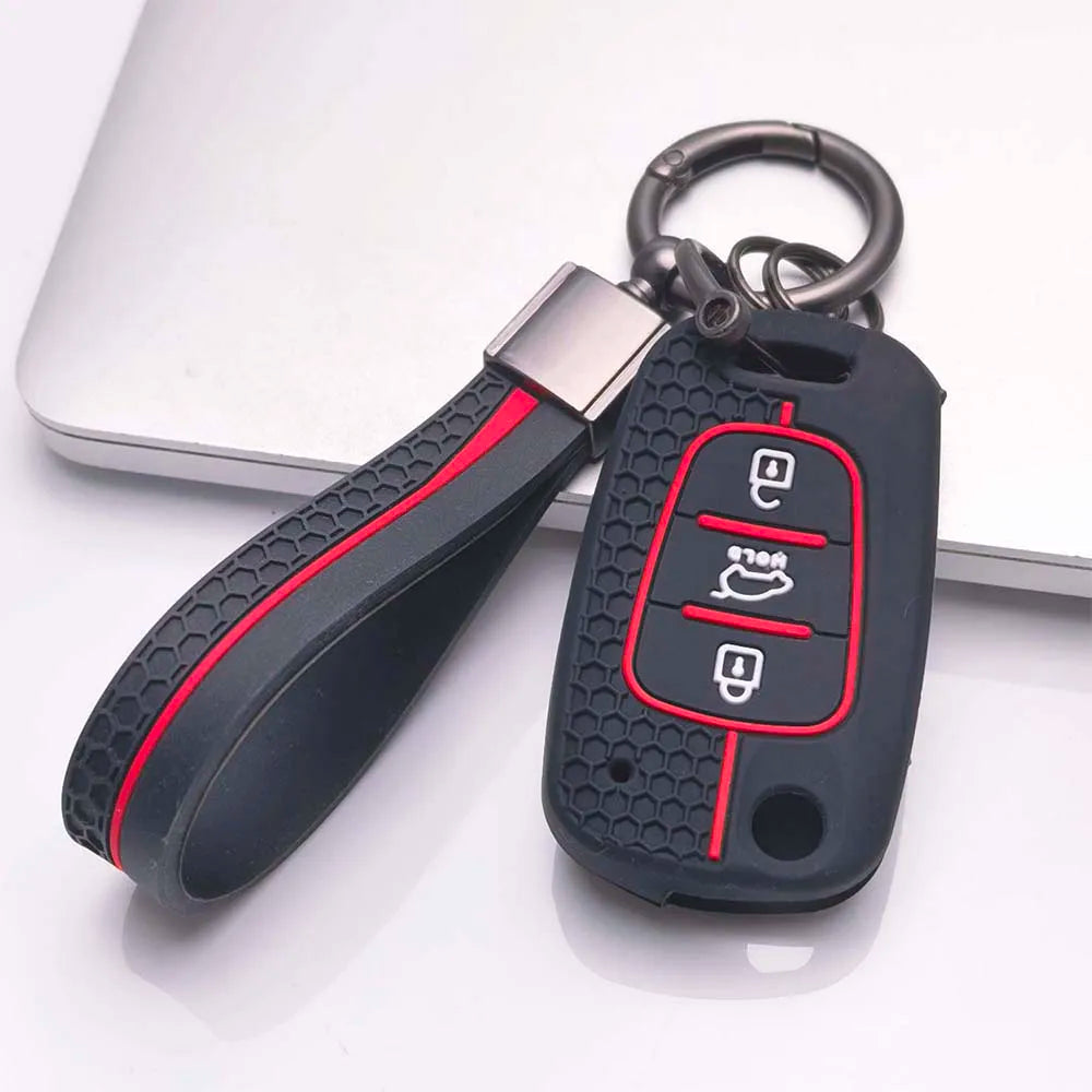 Hyundai 3-button flip key cover — photo 6