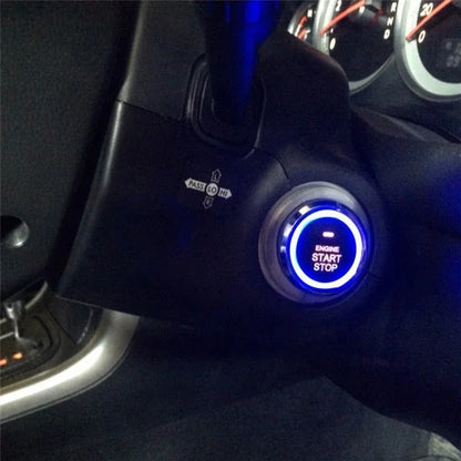 Car Alarm with Remote Start, Keyless Entry and Push Button Start, App Control on Some Models, Professional Installation Required