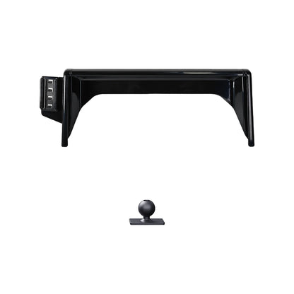 Screen Phone Mount for Toyota RAV4 2019-2023 (XA50) with 8-Inch Screen, Glass-Panel or Carbon-Look Holder, 15W Wireless Charger Option
