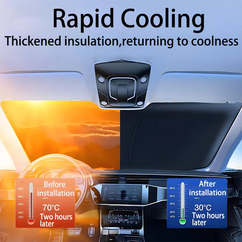 Windshield Sun Shade for Hyundai Tucson 2022-2025 (NX4), Anti-UV Front Window Cover for Heat Insulation