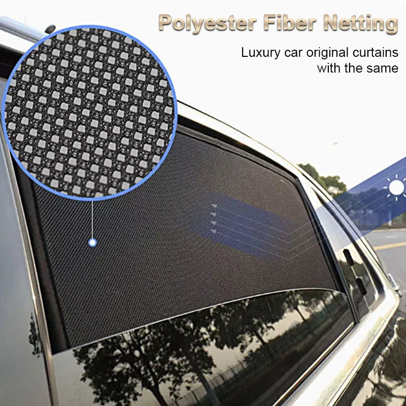 Magnetic Sun Shades for Toyota Camry 2025-2026 (XV80), Mesh Side Window Shades and Foil Windshield Shade, Full Set or Single Windows