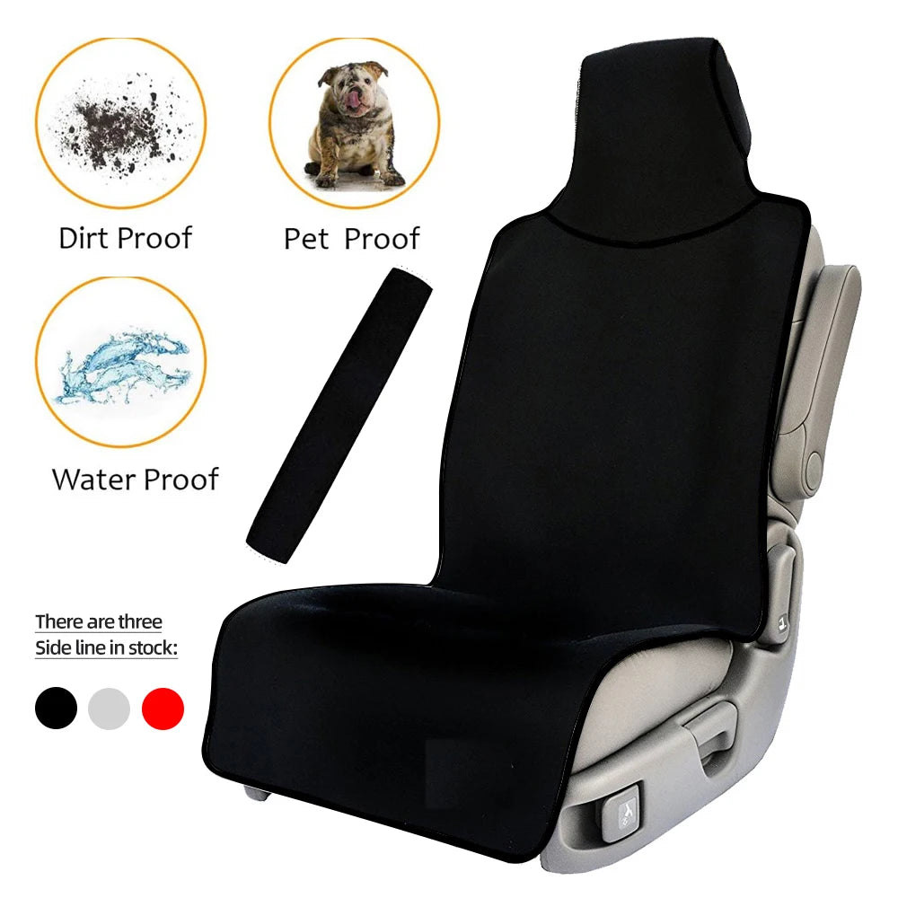 Neoprene Car Seat Towel Cover, Waterproof Sweat Protector for Front or Rear Seats After Workouts and Swimming, Universal Fit, 6 Colors