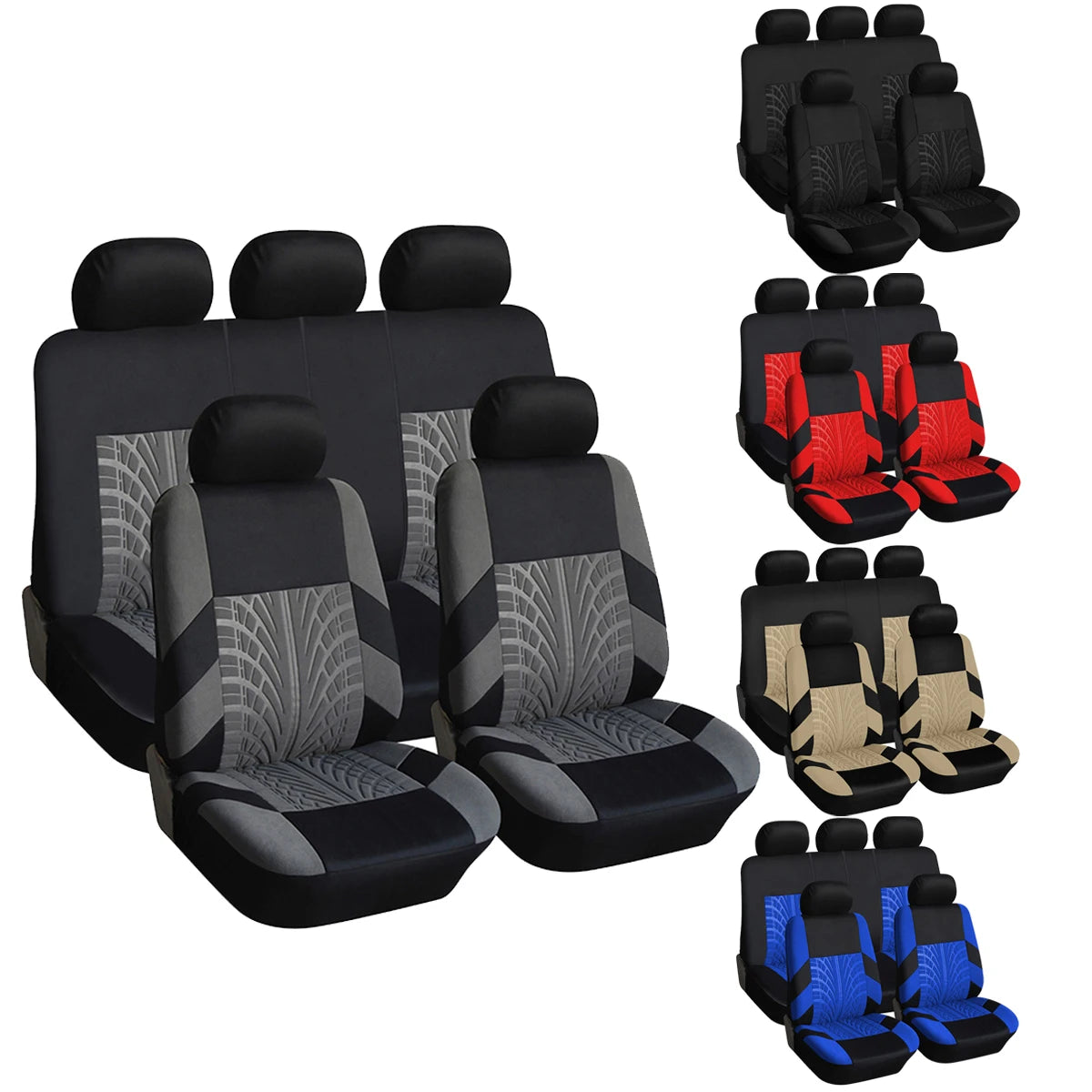 Seat cover set colors