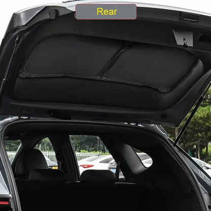 Double-Layer Window Sunshades for Hyundai Tucson 2022-2026 (NX4), Black Privacy Veil, Doors, Windshields or Whole Set