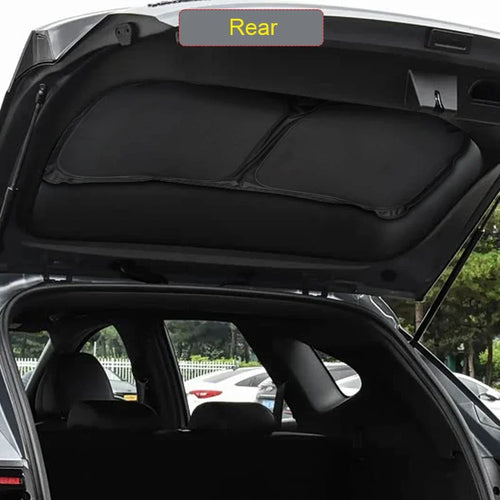 Double-Layer Window Sunshades for Hyundai Tucson 2022-2026 (NX4), Black Privacy Veil, Doors, Windshields or Whole Set
