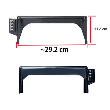 Air Vent Phone Mount for Toyota RAV4 2019-2023 (XA50) with 8-Inch Screen, Aluminum or Carbon-Look Holder, 15W Wireless Charger Option